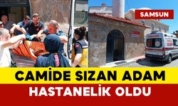 Camide sızan adam hastanelik oldu