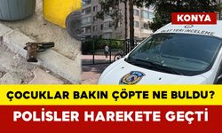 Çocuklar Bakın Çöpte Ne Buldu? Polisler Harekete Geçti