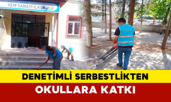 Denetimli Serbestlikten Okullara Katkı
