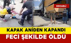 Kafası ezilen şoför hayatını kaybetti