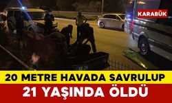 Karabük’te yolun karşısına geçerken otomobilin çarptığı genç hayatını kaybetti
