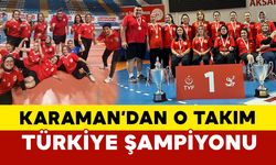 Karaman Kadın Oturarak Voleybol Takımı Gururlandırdı