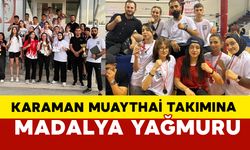 Karaman Muaythai Takımına Madalya Yağmuru