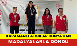Karamanlı Atıcılar Konya’dan Madalyalarla Döndü