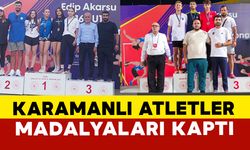Karamanlı Atletler İzmir’de Madalyaları Kaptı