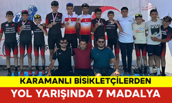 Karamanlı Bisikletçilerden Yol Yarışında 7 Madalya