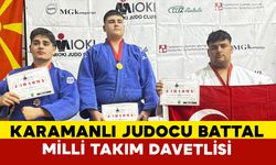 Karamanlı Judocu Battal Milli Takım Davetlisi