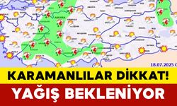 Karamanlılar Dikkat! Yağış Bekleniyor