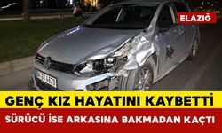 Otomobilin çarptığı genç kız hayatını kaybetti, sürücü aracı bırakıp kaçtı