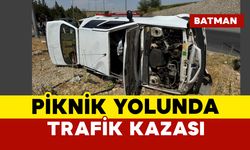 Pikniğe giderken takla attı: 5 yaralı