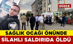Sağlık merkezi önünde silahlı saldırıya uğrayan şahıs hayatını kaybetti