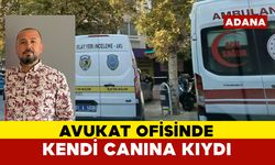 Avukat ofisinde canına kıydı