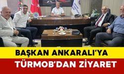Başkan Ankaralı'ya TÜRMOB'dan Ziyaret