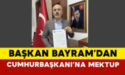 Başkan Bayram’dan Cumhurbaşkanı Erdoğan’a Mektup