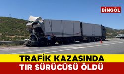 Bingöl’de trafik kazası: 1 ölü