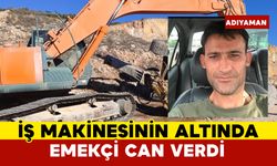 Devrilen iş makinesinin altında kalan işçi hayatını kaybetti