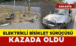 Elektrikli bisiklet sürücüsü kazada öldü