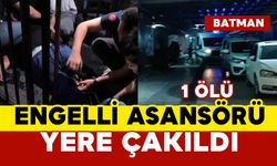 Engelli asansörü yere çakıldı: 1 ölü