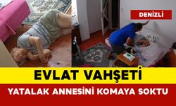 Evlat vahşeti: yatalak annesini komaya soktu