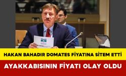 Hakan Bahadır Domates Fiyatına Sitem Etti: Ayakkabısının Fiyatı Olay Oldu