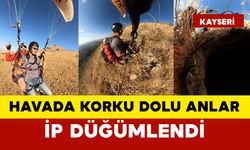 Havada Korku Dolu Anlar: İp Düğümlendi