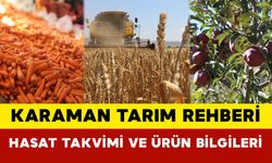 Karaman Tarım Rehberi: Hasat Takvimi ve Ürün Bilgileri