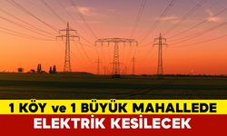 Karaman'da 1 köy ve 1 büyük mahallede elektrik kesilecek