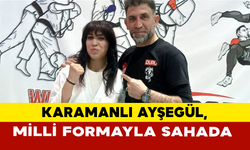 Karamanlı Ayşegül, Milli Formayla Sahada