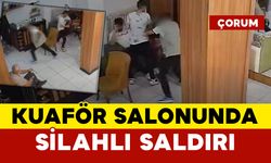 Kuaför Salonunda Silahlı Saldırı