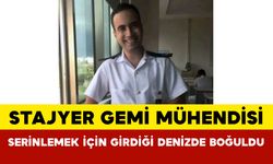 Stajyer Gemi Mühendisi Serinlemek İçin Girdiği Denizde Boğuldu