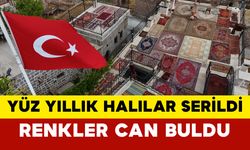 Yüz Yıllık Halılar Serildi: Renkler Can Buldu