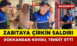 Zabıtaya çirkin saldırı pes dedirtti