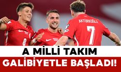 A Milli Takım, galibiyetle başladı!