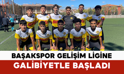 Başakspor U16 Gelişim Ligine Galibiyetle Başladı
