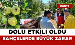 Dolu Etkili Oldu: Bahçelerde Büyük Zarar