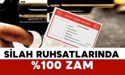 Silah Ruhsat Harçlarına Yüzde 100’e Yakın Zam