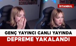 Depreme canlı yayında yakalandı