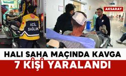 Halı saha maçında kavga: 7 yaralı