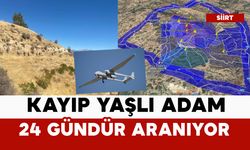 Kayıp yaşlı adam havadan ve karadan destekle aranıyor