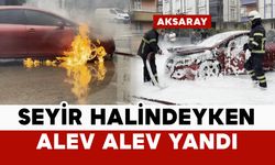 Önce vatandaş sonra itfaiye müdahale etti