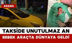 Takside Unutulmaz An: Bebek Araçta Dünyaya Geldi