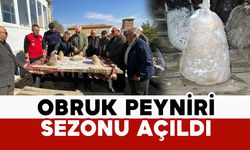 Gökçe Köyü’nde Geleneksel Obruk Peyniri Sezonu Açıldı