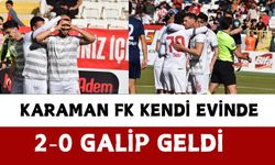 Karaman FK ligdeki ilk galibiyetini aldı