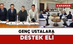Karaman İş Dünyasından Genç Ustalara Destek Eli