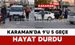 Karaman’da 10 Kasım’da Saat 9'u 5 Geçe hayat durdu
