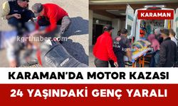 Köy Yolunda Motosiklet Kazası: 24 Yaşındaki Genç Yaralı