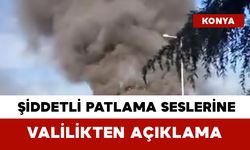 Şiddetli Patlama Seslerine Valilikten Açıklama