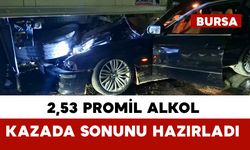 Sürücü hayatını kaybetti, alkollü olduğu tespit edildi