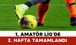 1. Amatör Lig’de 2. Hafta Tamamlandı