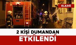 2 kişi dumandan etkilendi
